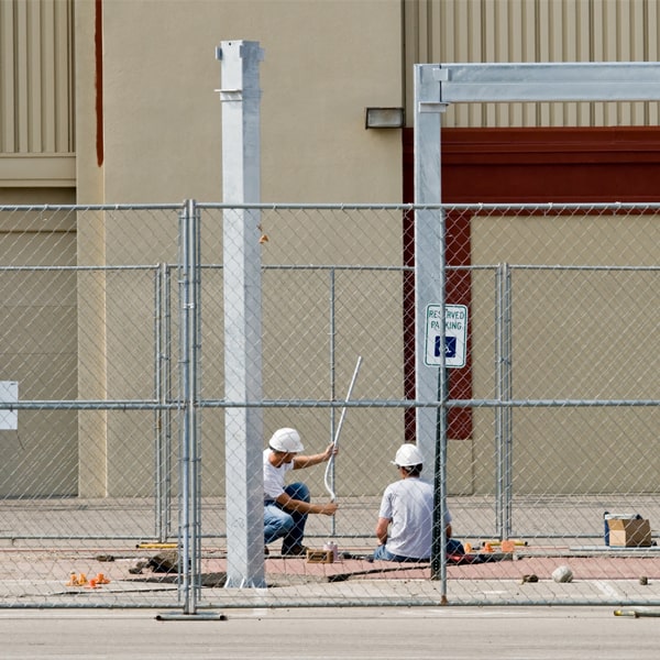 how much time can i lease the temporary fence for my construction site or event in Hennepin County